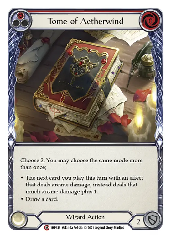 Tome of Aetherwind (Red)