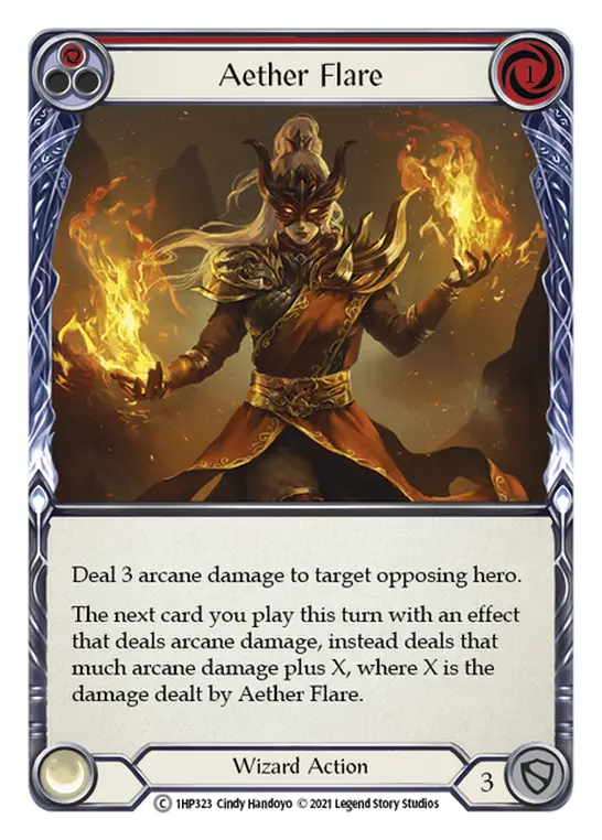 Aether Flare (Red) 1HP323
