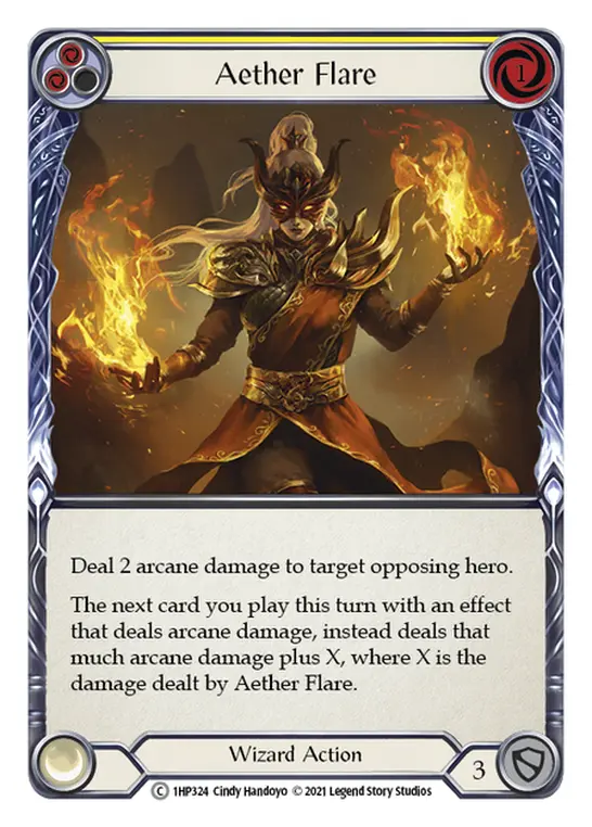 Aether Flare (Yellow) 1HP324