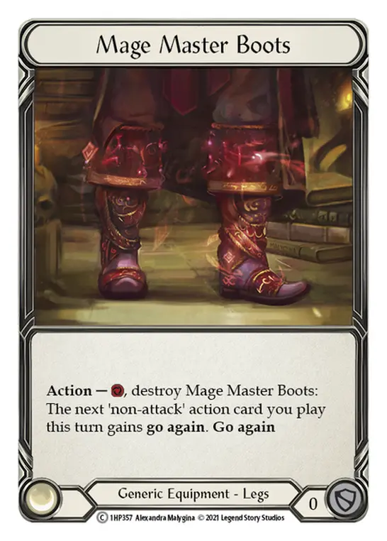 Mage Master Boots 1HP357