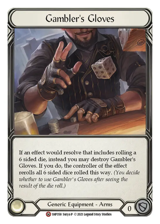 Gambler's Gloves 1HP358