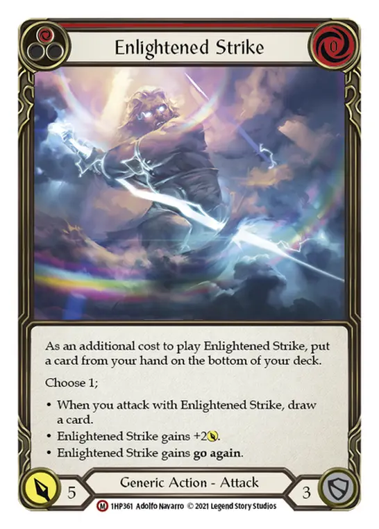 Enlightened Strike (Red) 1HP361