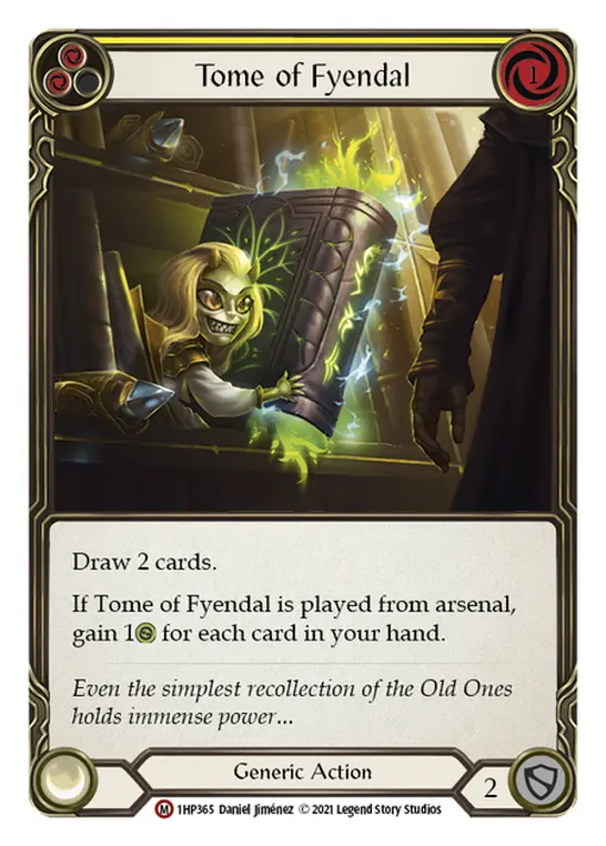 Tome of Fyendal (Yellow) 1HP365