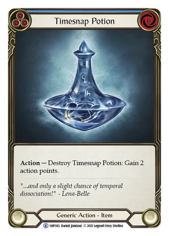 Timesnap Potion (Blue) 1HP383