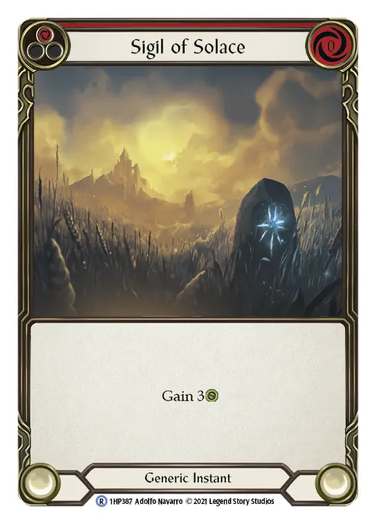 Sigil of Solace (Red) 1HP387