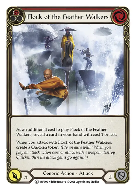 Flock of the Feather Walkers (Red) 1HP390