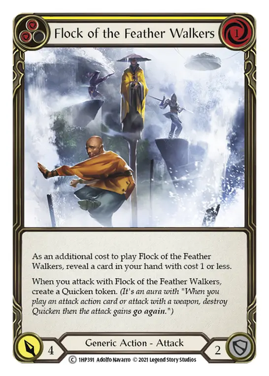 Flock of the Feather Walkers (Yellow) 1HP391