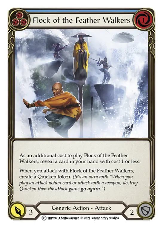 Flock of the Feather Walkers (Blue) 1HP392