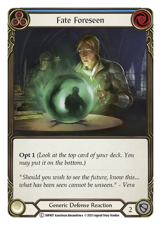 Fate Foreseen (Blue)