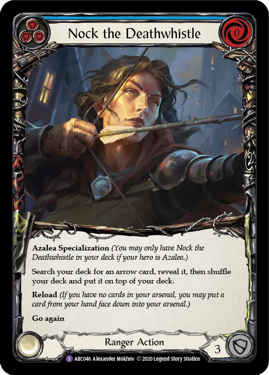 Nock the Deathwhistle (Blue) ARC046
