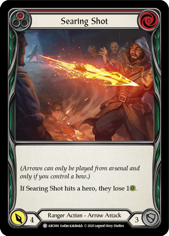 Searing Shot (Red) ARC069