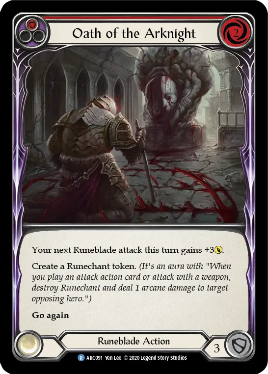 Oath of the Arknight (Red) ARC091