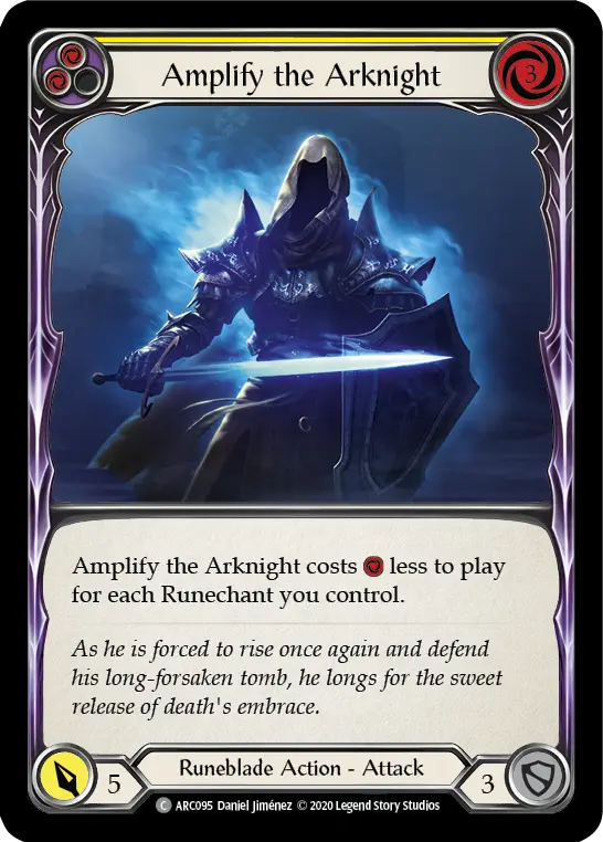 Amplify the Arknight (Yellow) ARC095