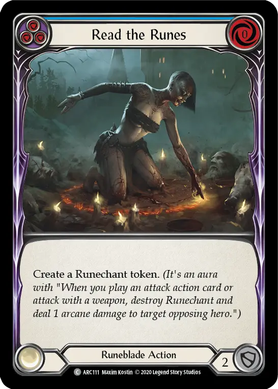 Read the Runes (Blue) ARC111