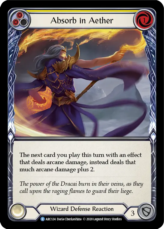 Absorb in Aether (Yellow)