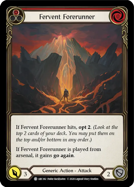 Fervent Forerunner (Red)