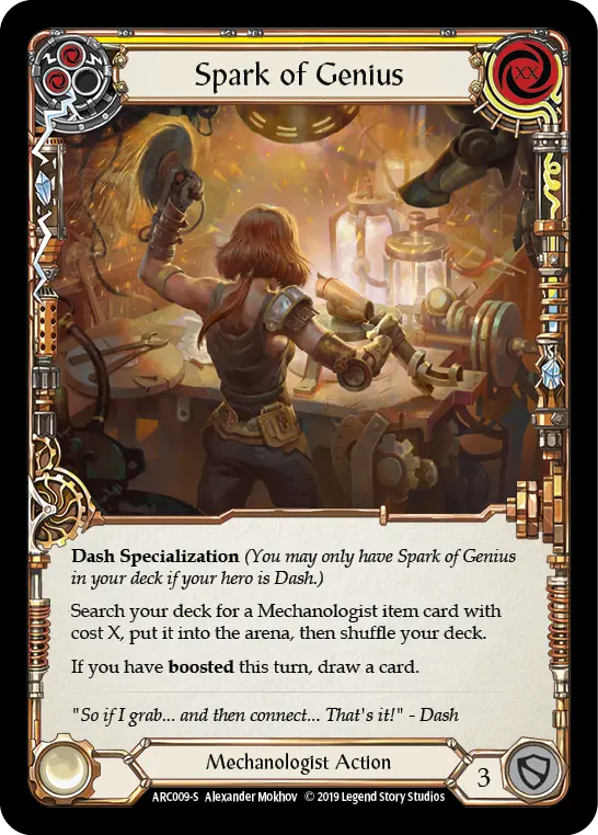 Spark of Genius (Yellow)