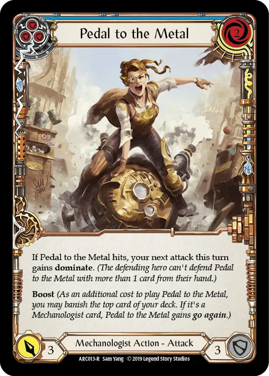 Pedal to the Metal (Blue) ARC013