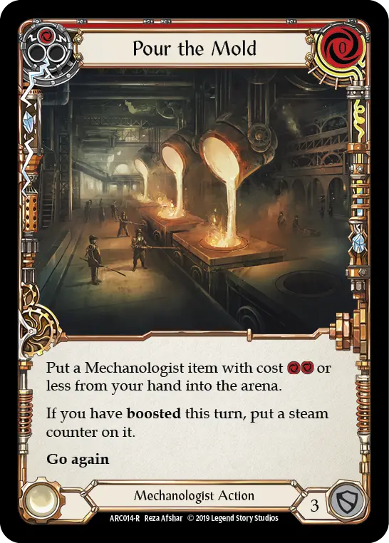 Pour the Mold (Red) ARC014
