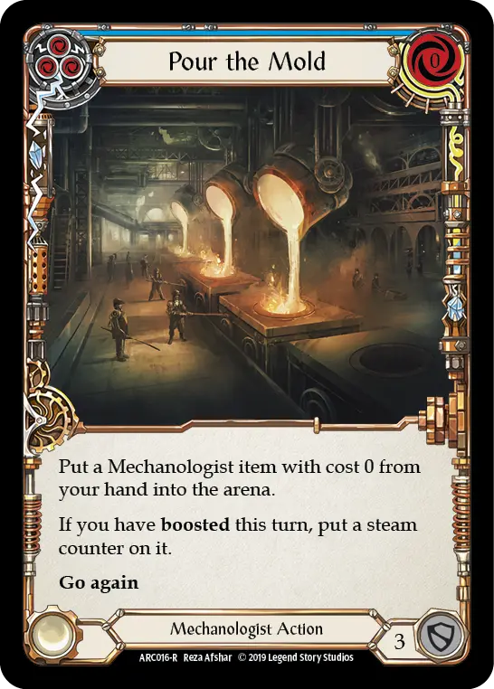 Pour the Mold (Blue) ARC016