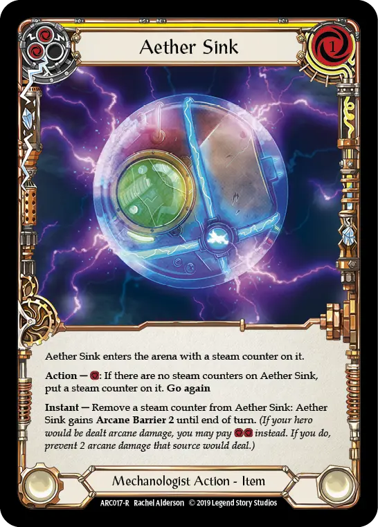 Aether Sink (Yellow) ARC017