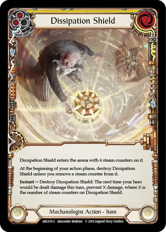 Dissipation Shield (Yellow)