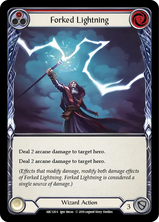Forked Lightning (Red) ARC120