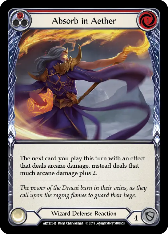 Absorb in Aether (Red) ARC123