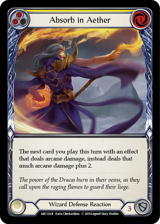 Absorb in Aether (Yellow) ARC124