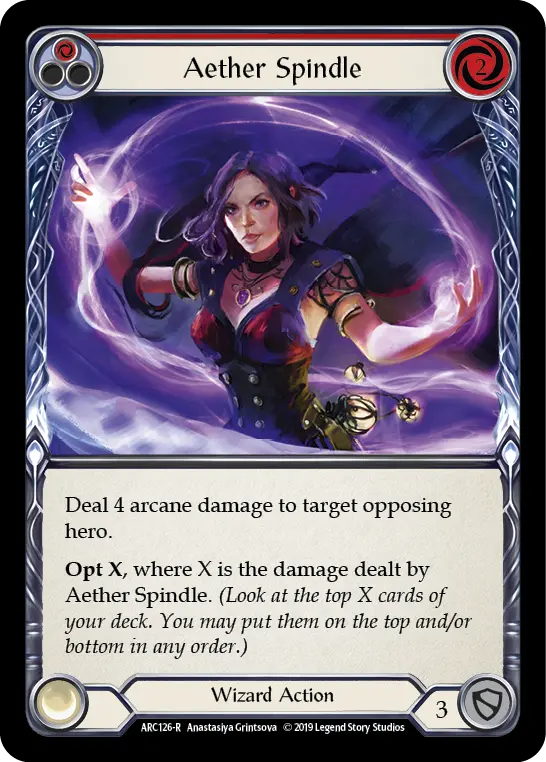 Aether Spindle (Red) ARC126