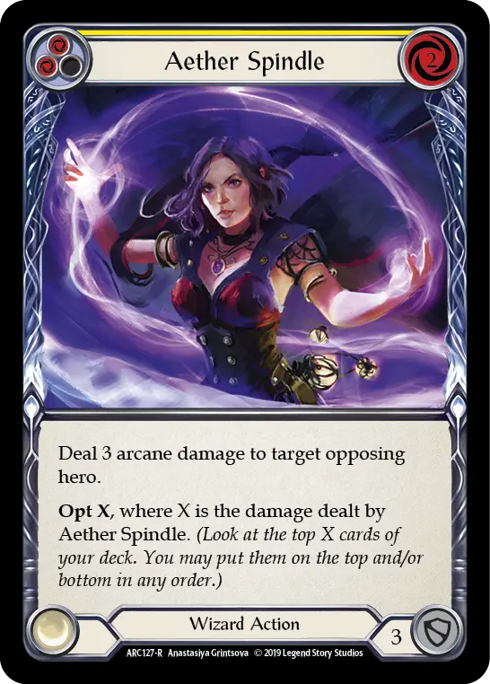 Aether Spindle (Yellow) ARC127