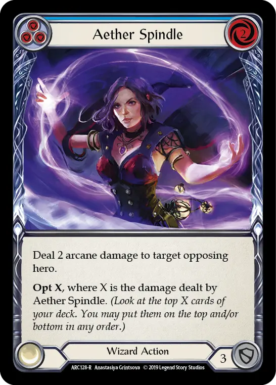 Aether Spindle (Blue) ARC128