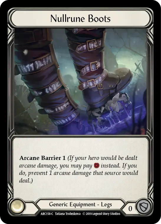 Nullrune Boots ARC158