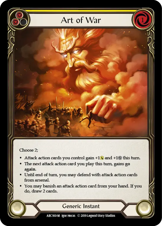 Art of War (Yellow) ARC160