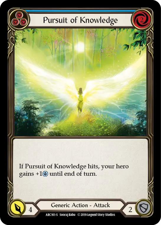 Pursuit of Knowledge (Blue) ARC161