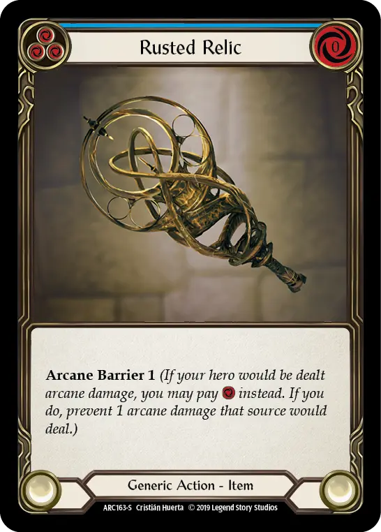 Rusted Relic (Blue)