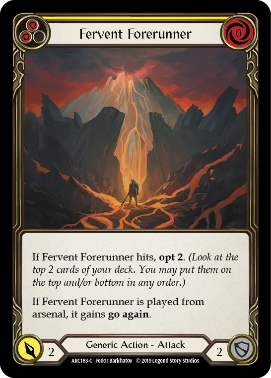 Fervent Forerunner (Yellow)