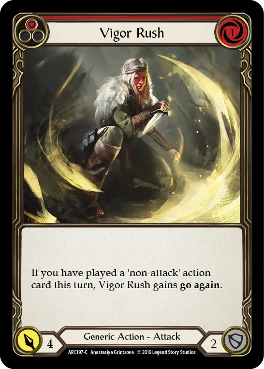 Vigor Rush (Red) ARC197