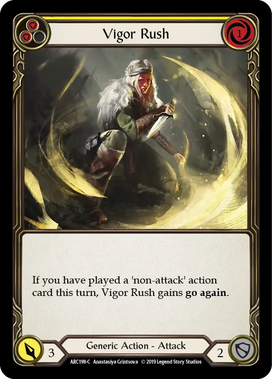 Vigor Rush (Yellow) ARC198