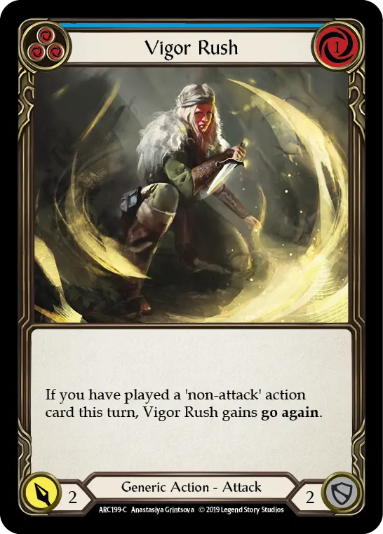 Vigor Rush (Blue) ARC199