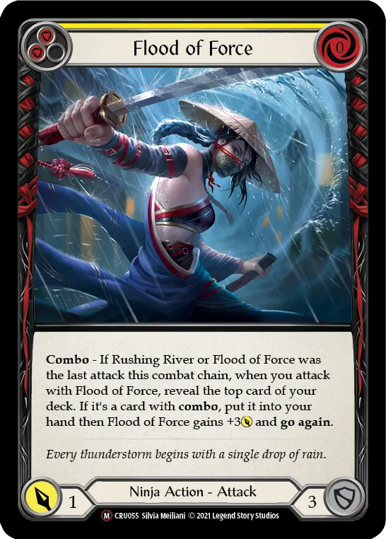 Flood of Force (Yellow)