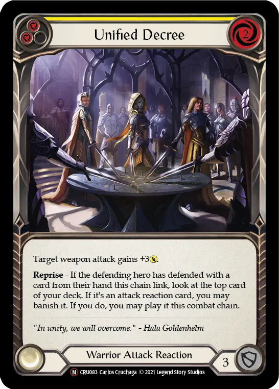 Unified Decree (Yellow)