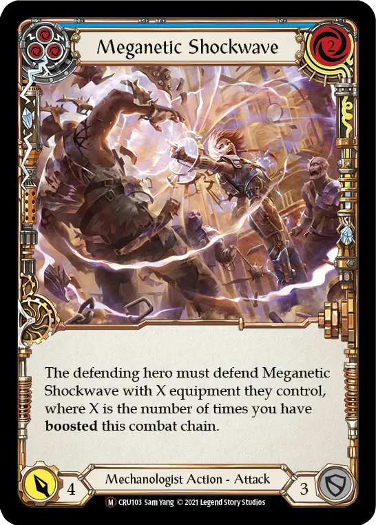 Meganetic Shockwave (Blue)