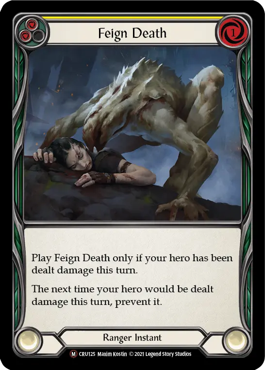Feign Death (Yellow)
