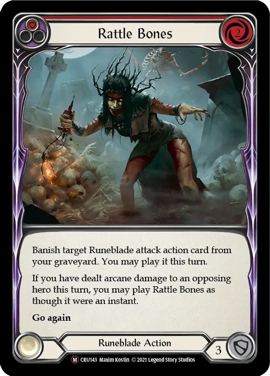 Rattle Bones (Red)
