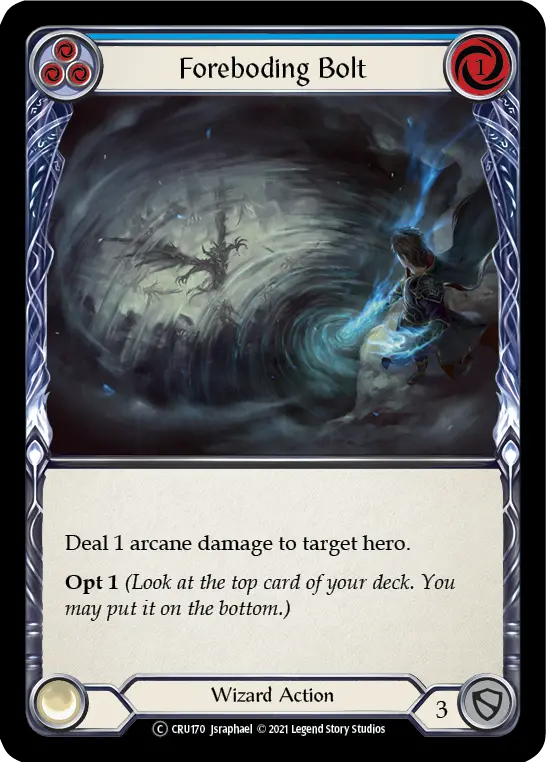 Foreboding Bolt (Blue)