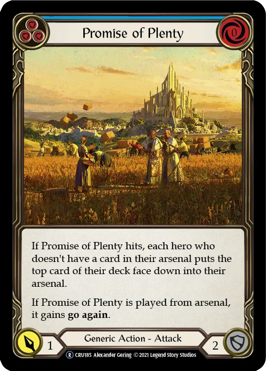 Promise of Plenty (Blue)