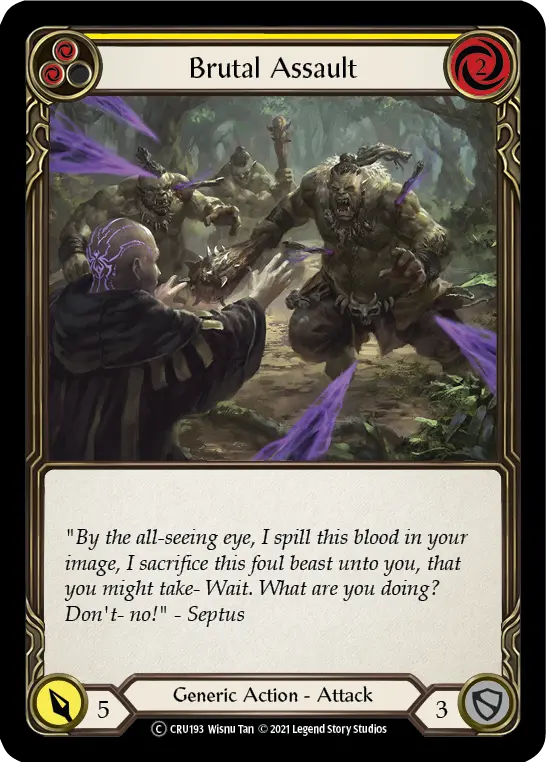 Brutal Assault (Yellow)