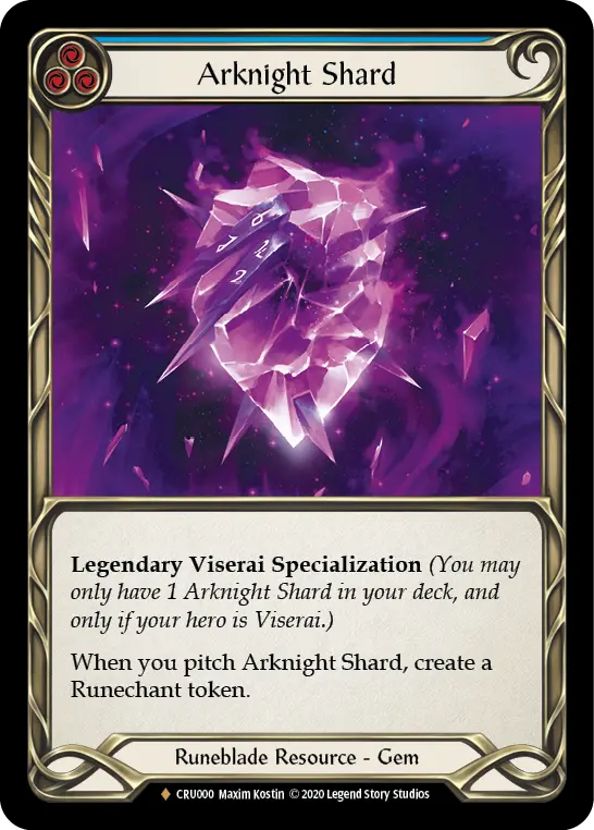 Arknight Shard (Blue) CRU000