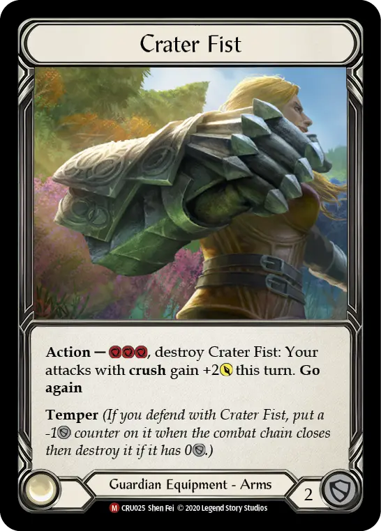 Crater Fist CRU025